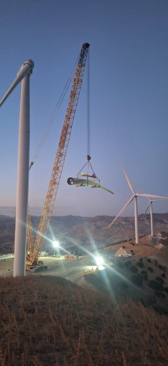 Wind Turbine Major Component Exchange