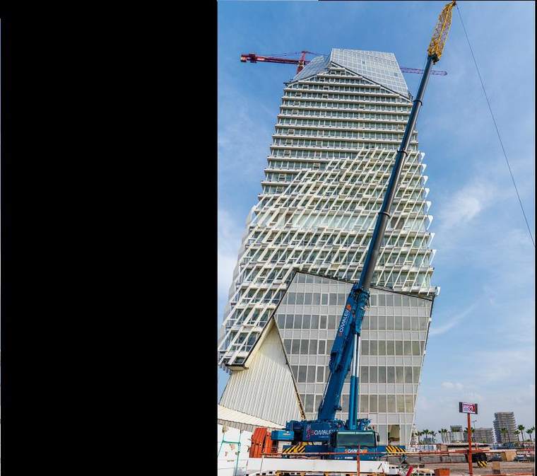 Casablanca Finance City Tower Facade