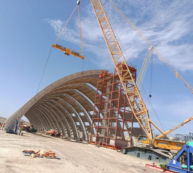 Two Sulphur Storage Halls for OCP, Safi and Mzinda