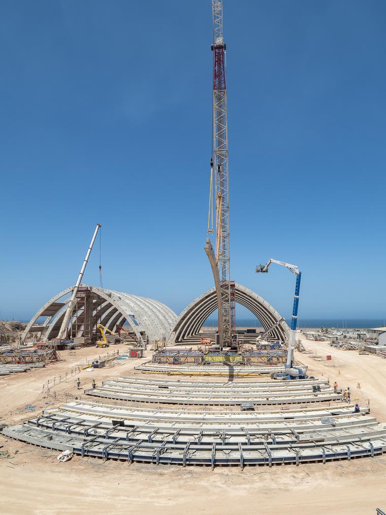 Two Sulphur Storage Halls for OCP, Safi and Mzinda