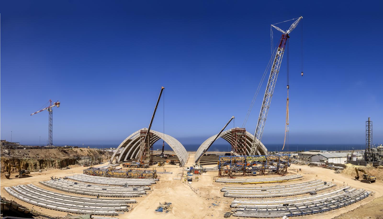 Two Sulphur Storage Halls for OCP, Safi and Mzinda