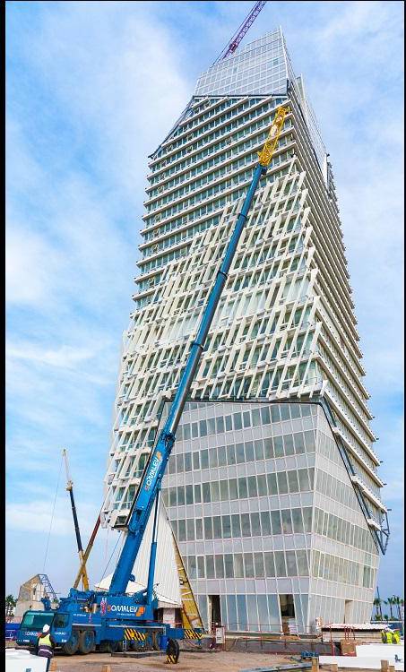 Casablanca Finance City Tower Facade